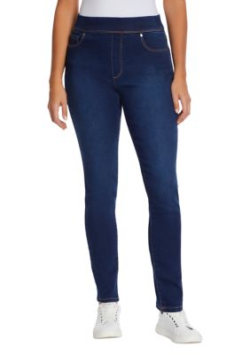 Gloria Vanderbilt Women's Avery Slim Pull On Denim Jeans | belk