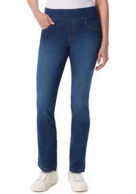 Gloria Vanderbilt Amanda Pull-On Jeans- Vermont 