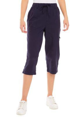 Women's Pull-On Utility Capri Pants