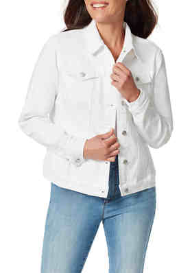 Buy Lucky Brand Women's The Button Up Denim Tomboy Trucker Jacket,  Presidio, S at