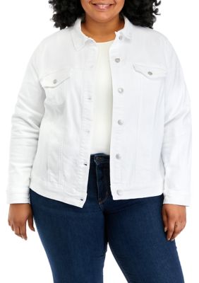 Denim bolero jacket plus on sale size