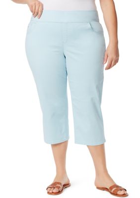 Gloria Vanderbilt Plus Size Pull-On Capri Pants | belk