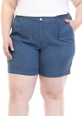 Belk plus size store shorts