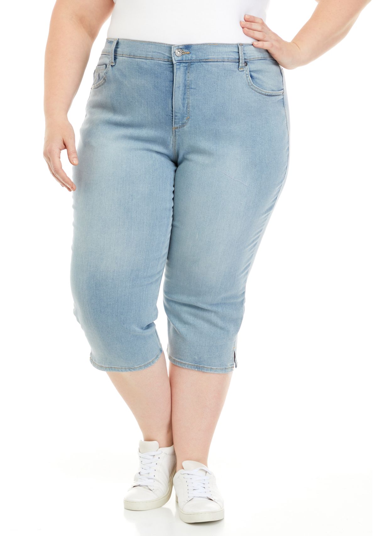 Plus Size Amanda Capris