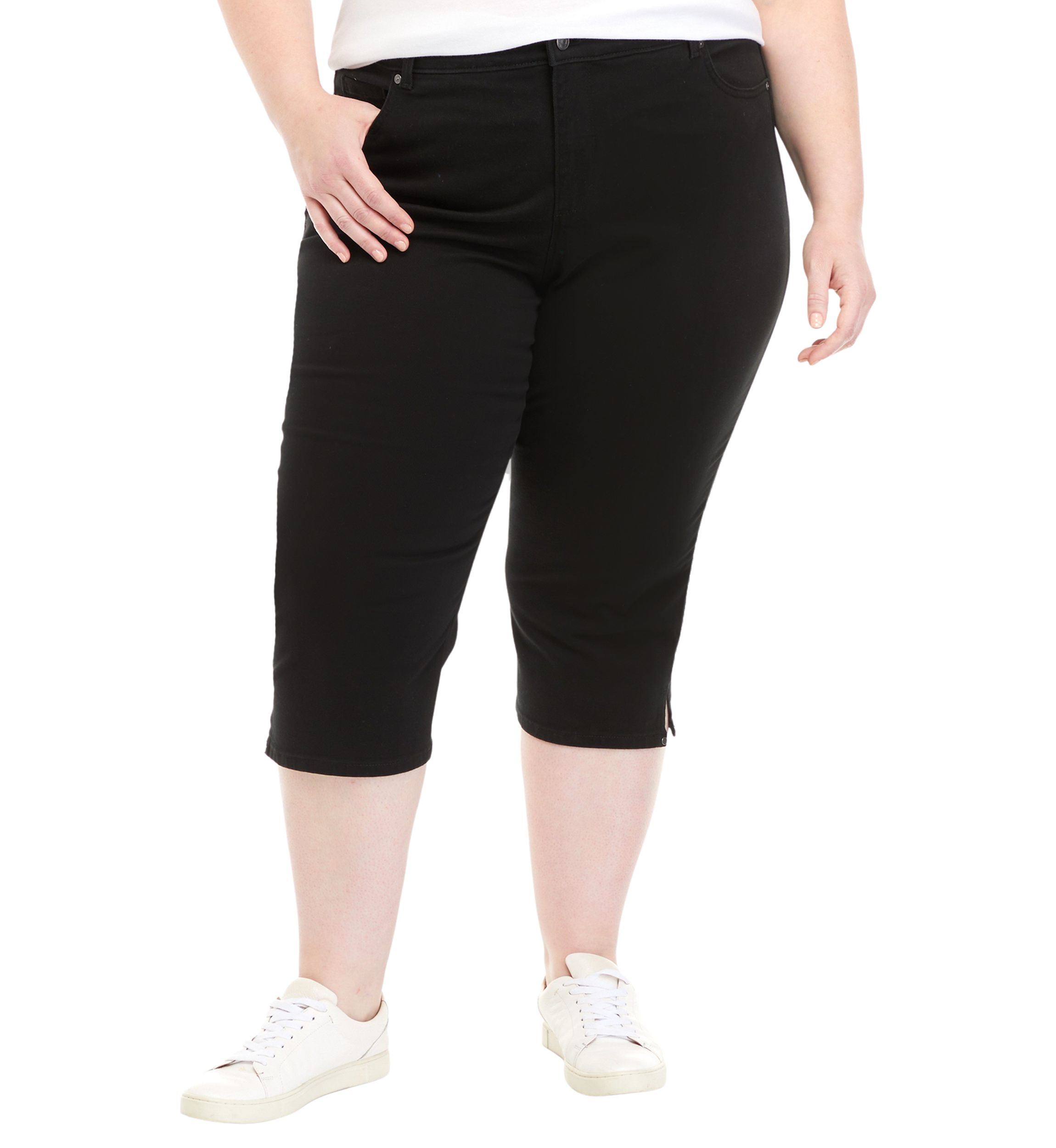 Plus Size Amanda Bermuda Shorts