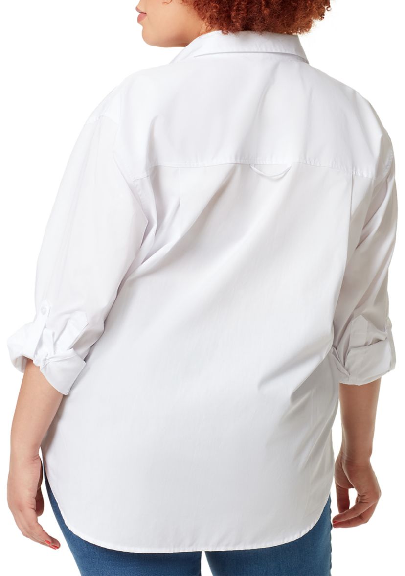 Plus Size Amanda Woven Shirt