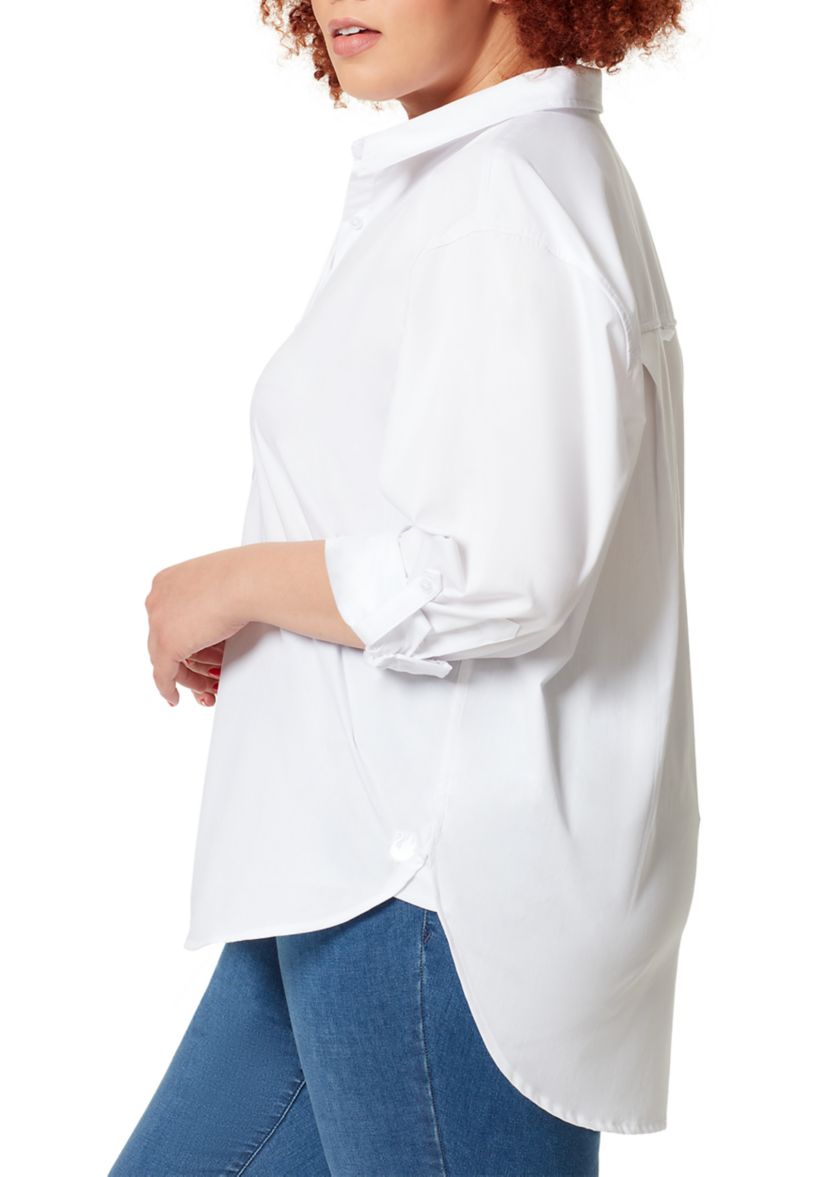 Plus Size Amanda Woven Shirt
