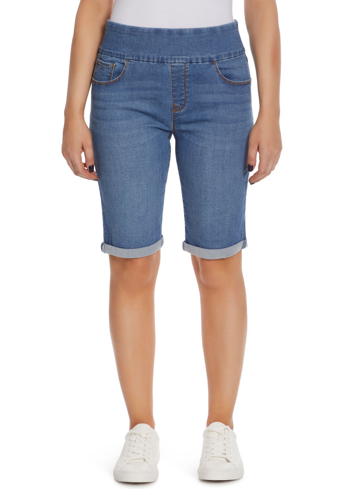 Womens Amanda Pull On Bermuda Shorts