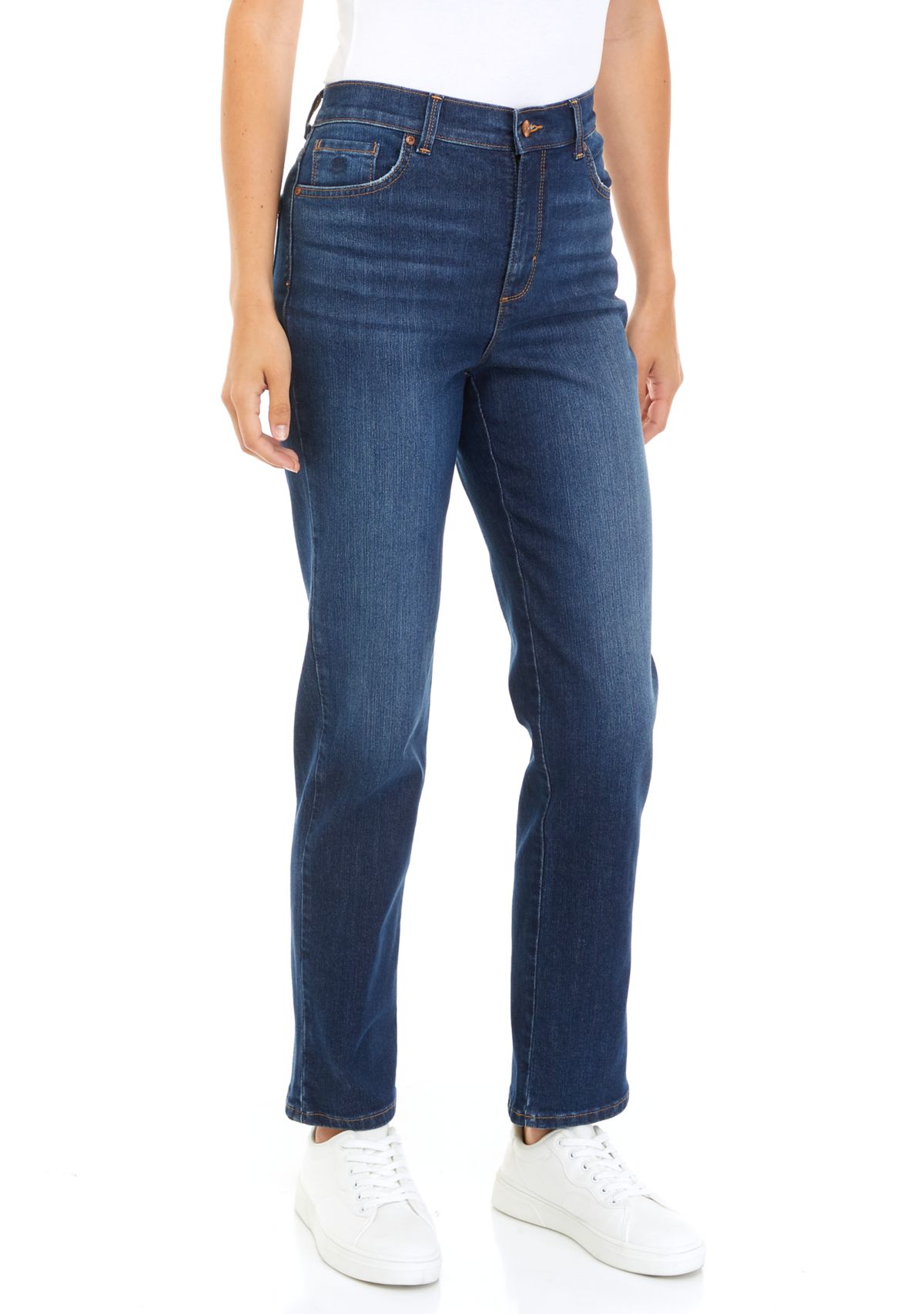 Womens Amanda Straight Jeans - Average Length 