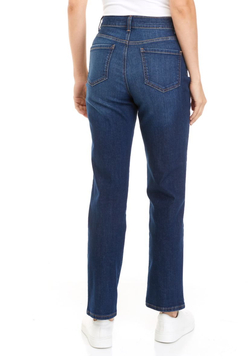 Womens Amanda Straight Jeans - Average Length 