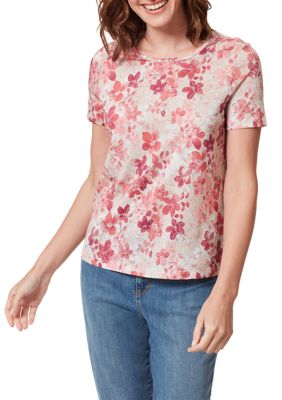 Gloria Vanderbilt Women's Amanda Short Sleeve T-Shirt | belk