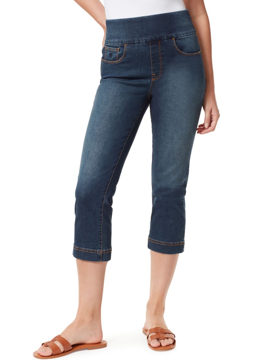 Womens Amanda Pull On Capri Pants