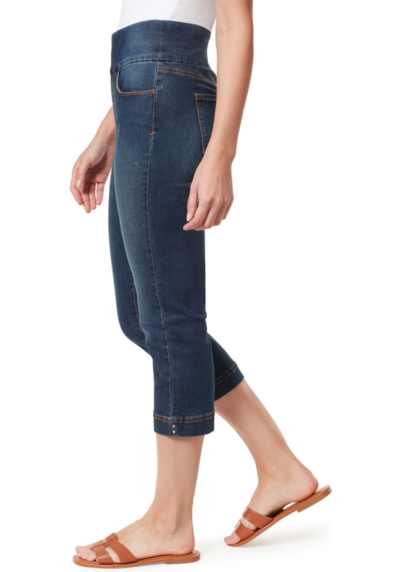 Womens Amanda Pull On Capri Pants