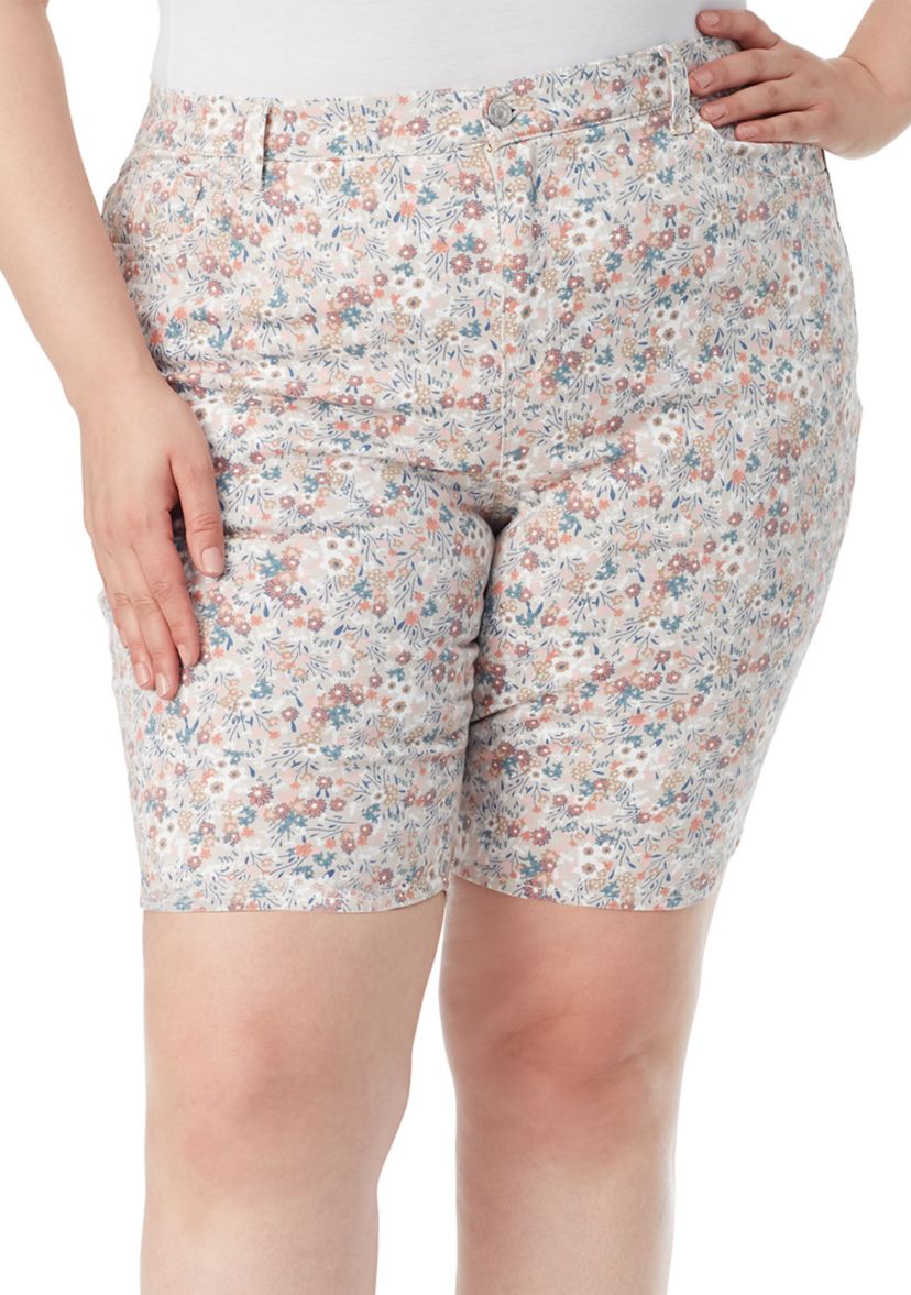 Plus Size Amanda Bermuda Shorts
