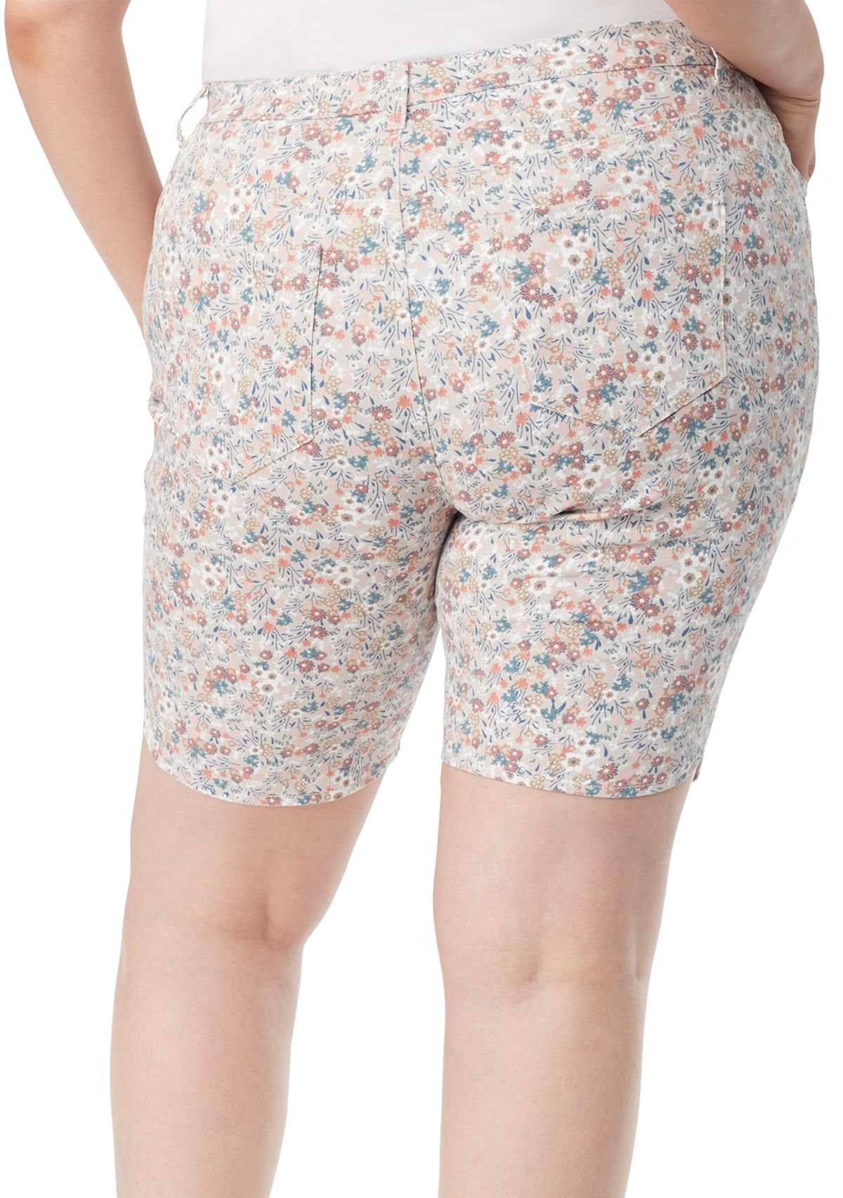 Plus Size Amanda Bermuda Shorts