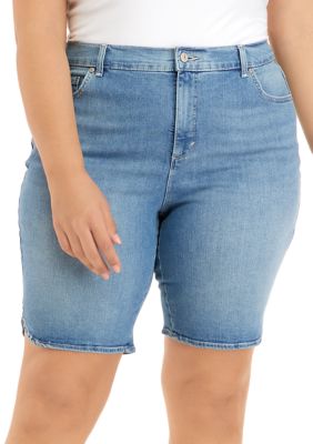 Gloria Vanderbilt Plus Size Amanda Bermuda Shorts | belk