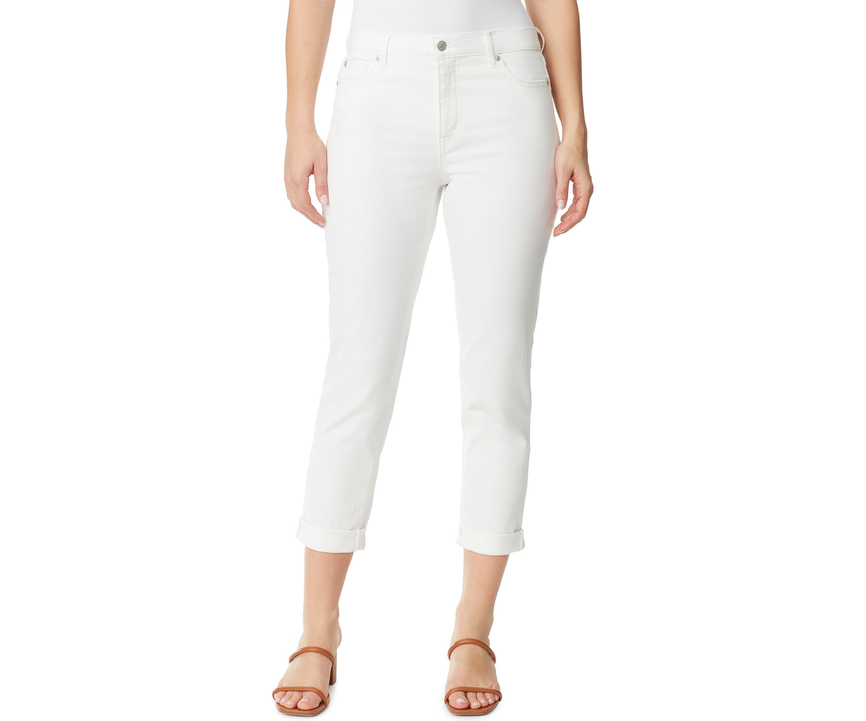 Womens Mr. Slim Boyfriend Jeans
