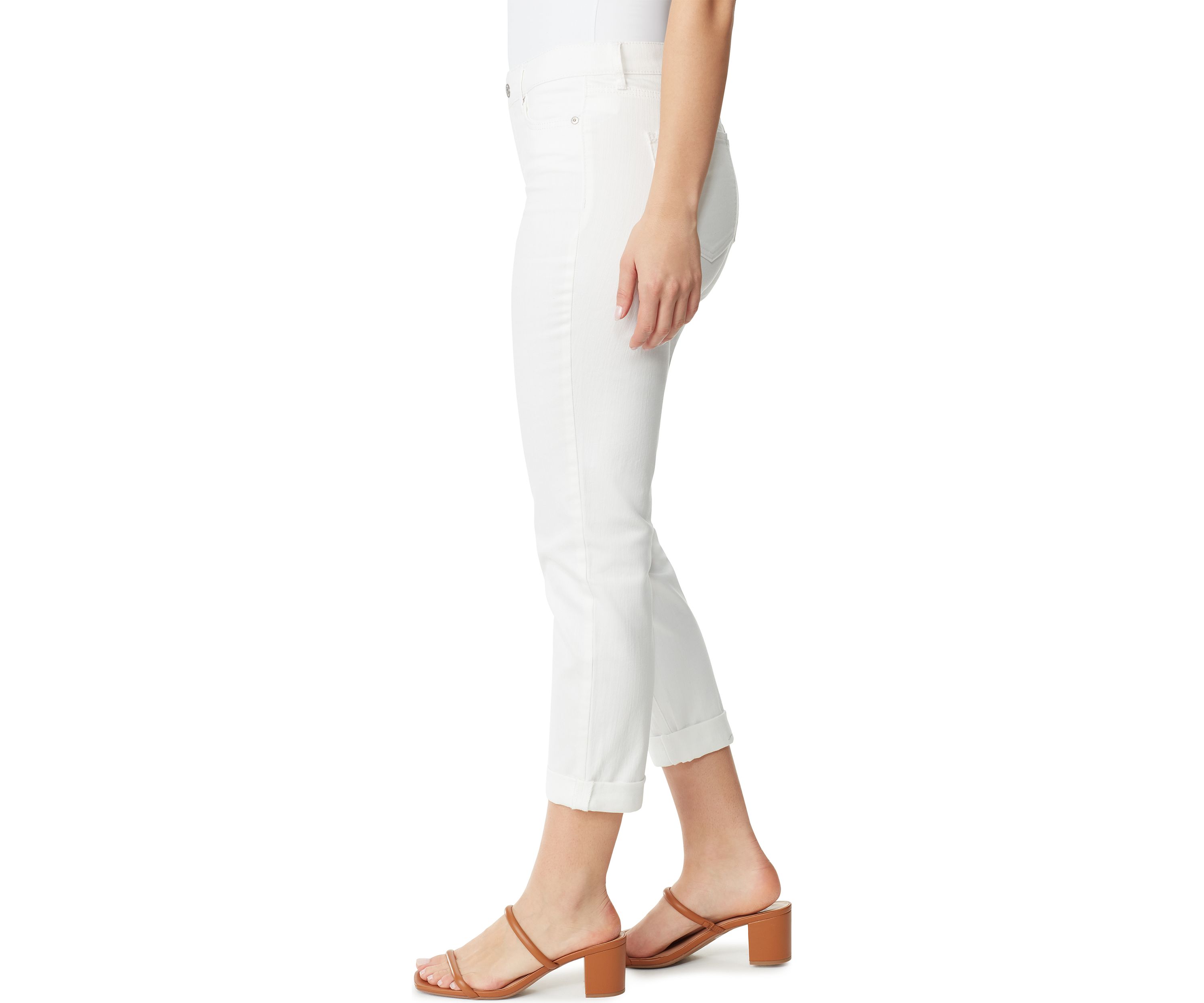 Womens Mr. Slim Boyfriend Jeans