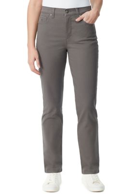 Gloria Vanderbilt Women's Petite Avery Ponte Slim Pull on Pant