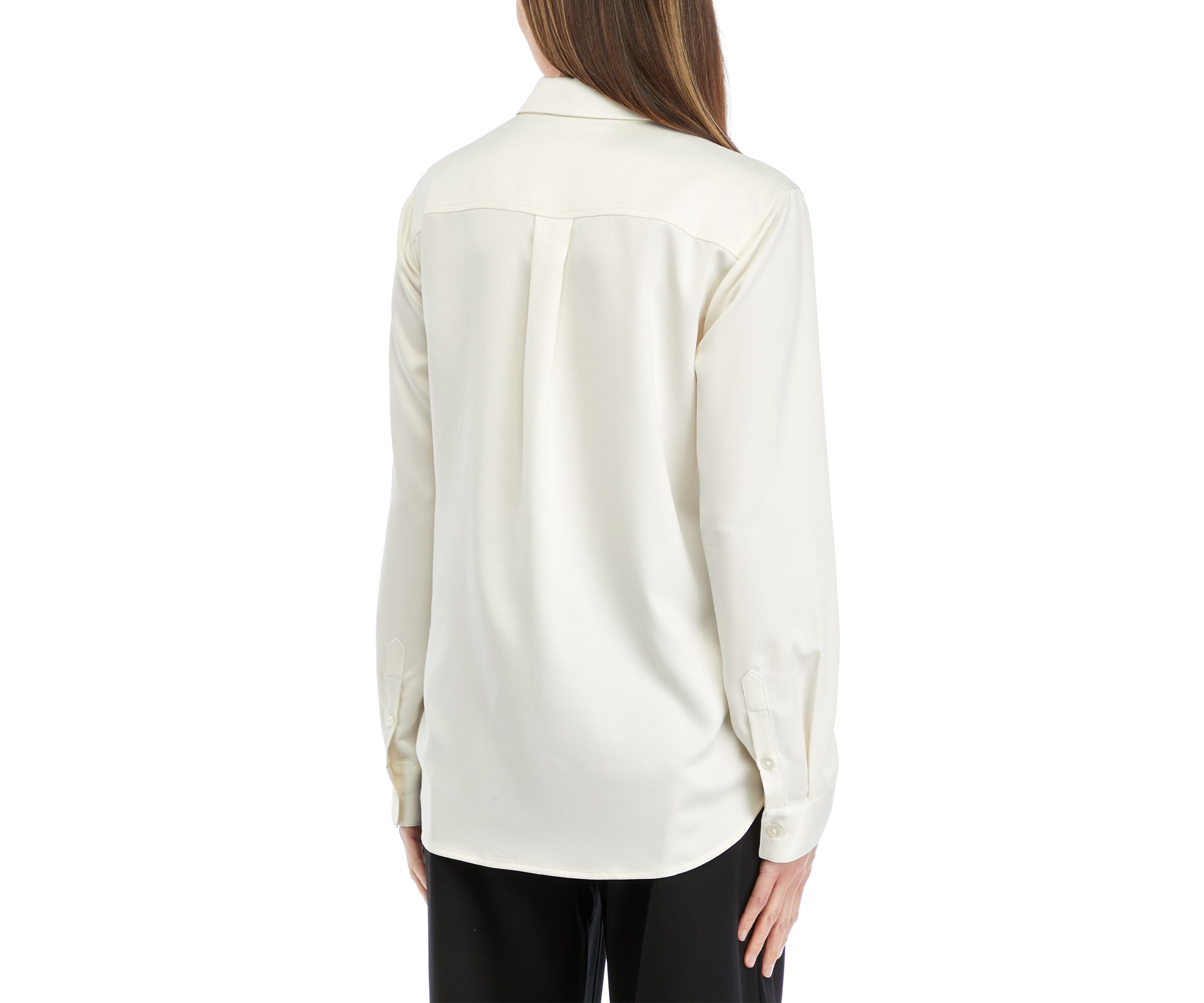 Womens Devyn Woven Bleached Linen Top