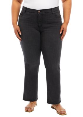 AVENUE | Women's Plus Size True Panels Jegging - gray - 16W