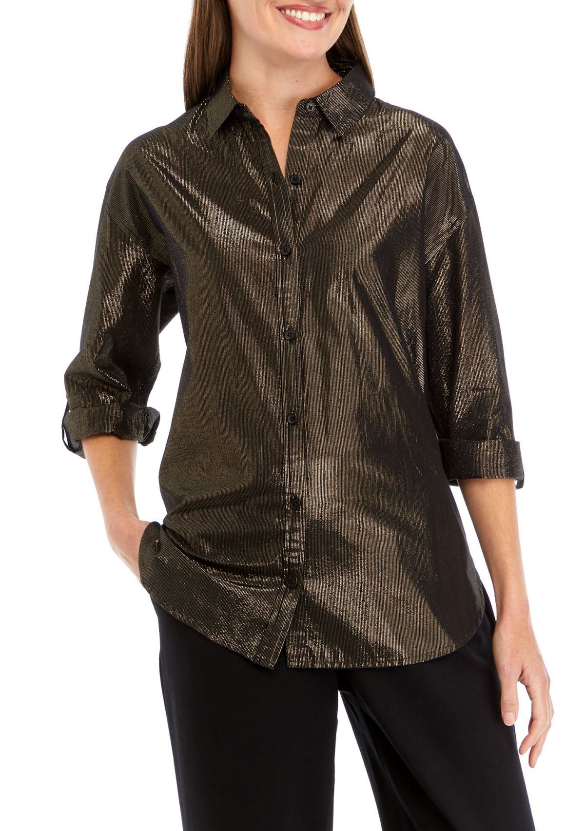 Womens Amanda Lurex Top