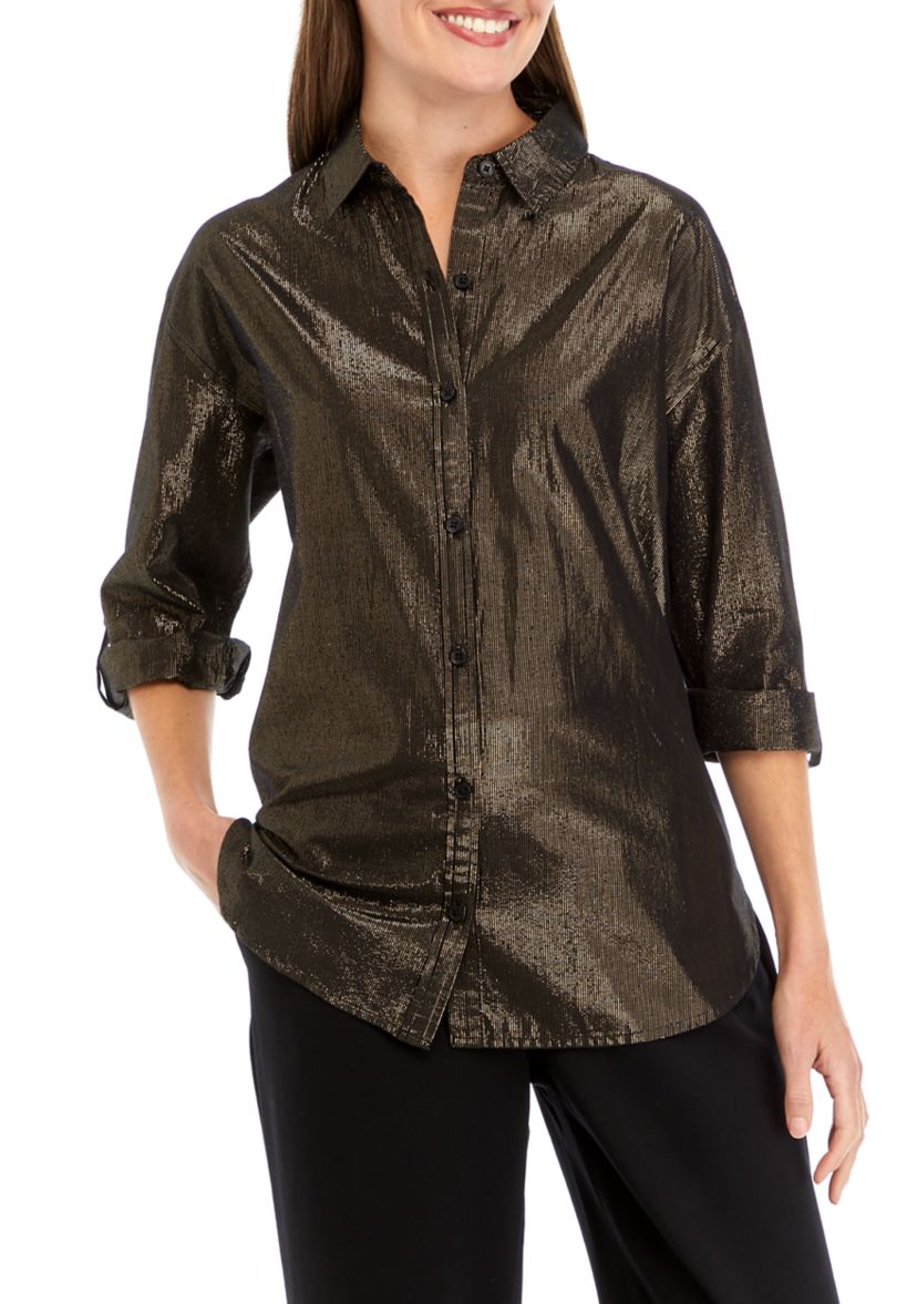 Womens Amanda Lurex Top
