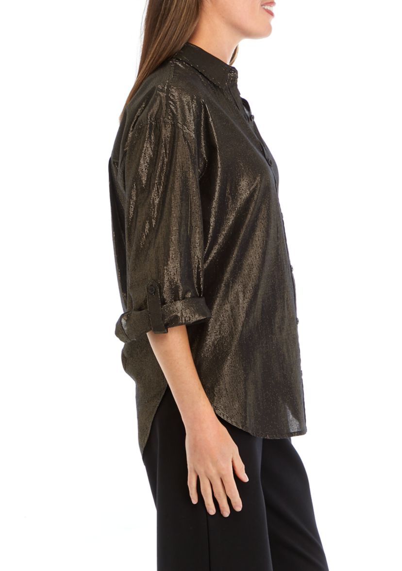 Womens Amanda Lurex Top