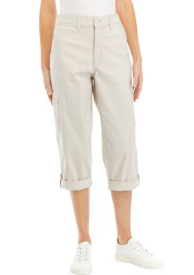 Ladies Capri Jeans Shorts 3/4 Bermuda Denim Stretch Skinny Pants