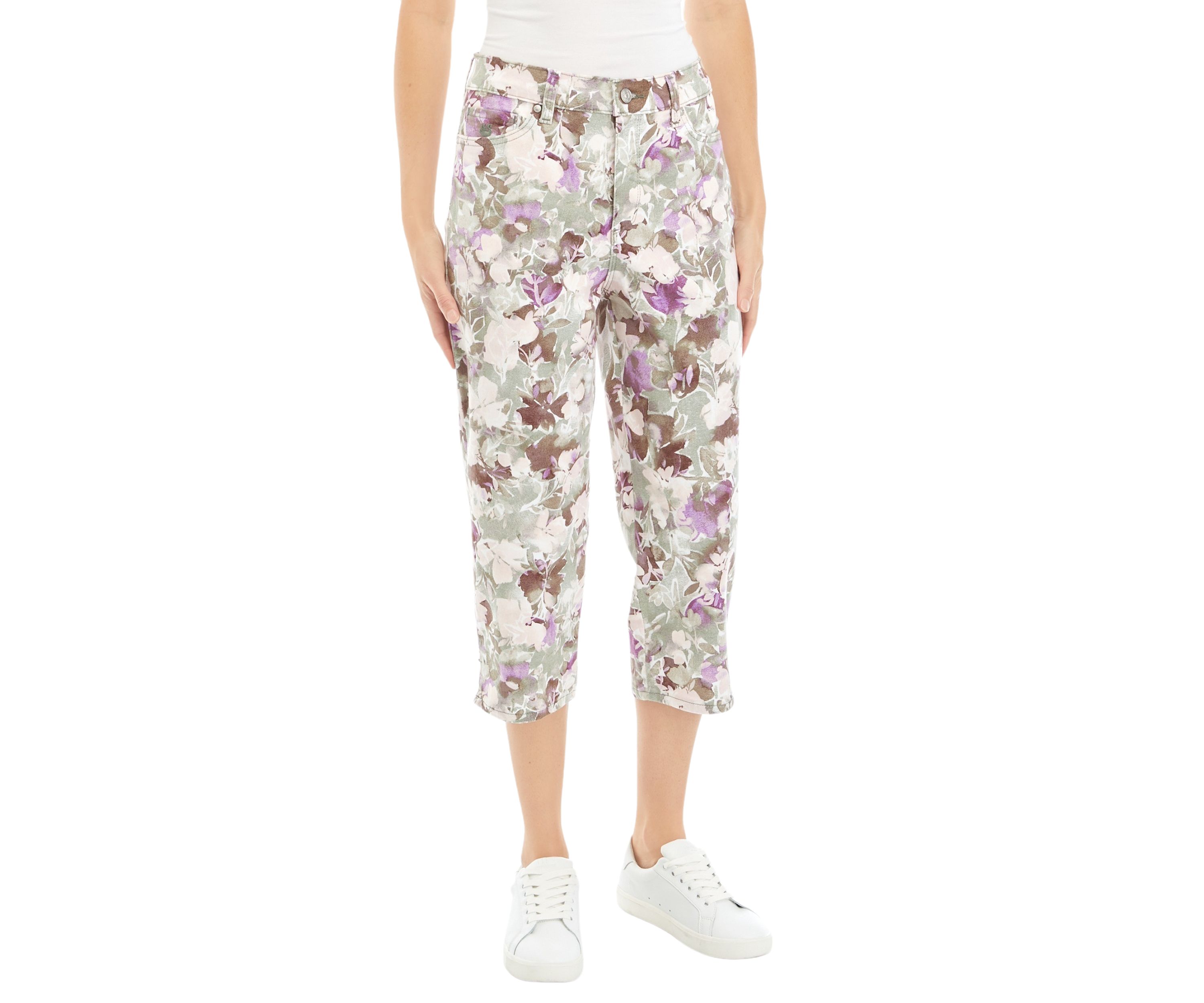 Womens Amanda Capri Jeans