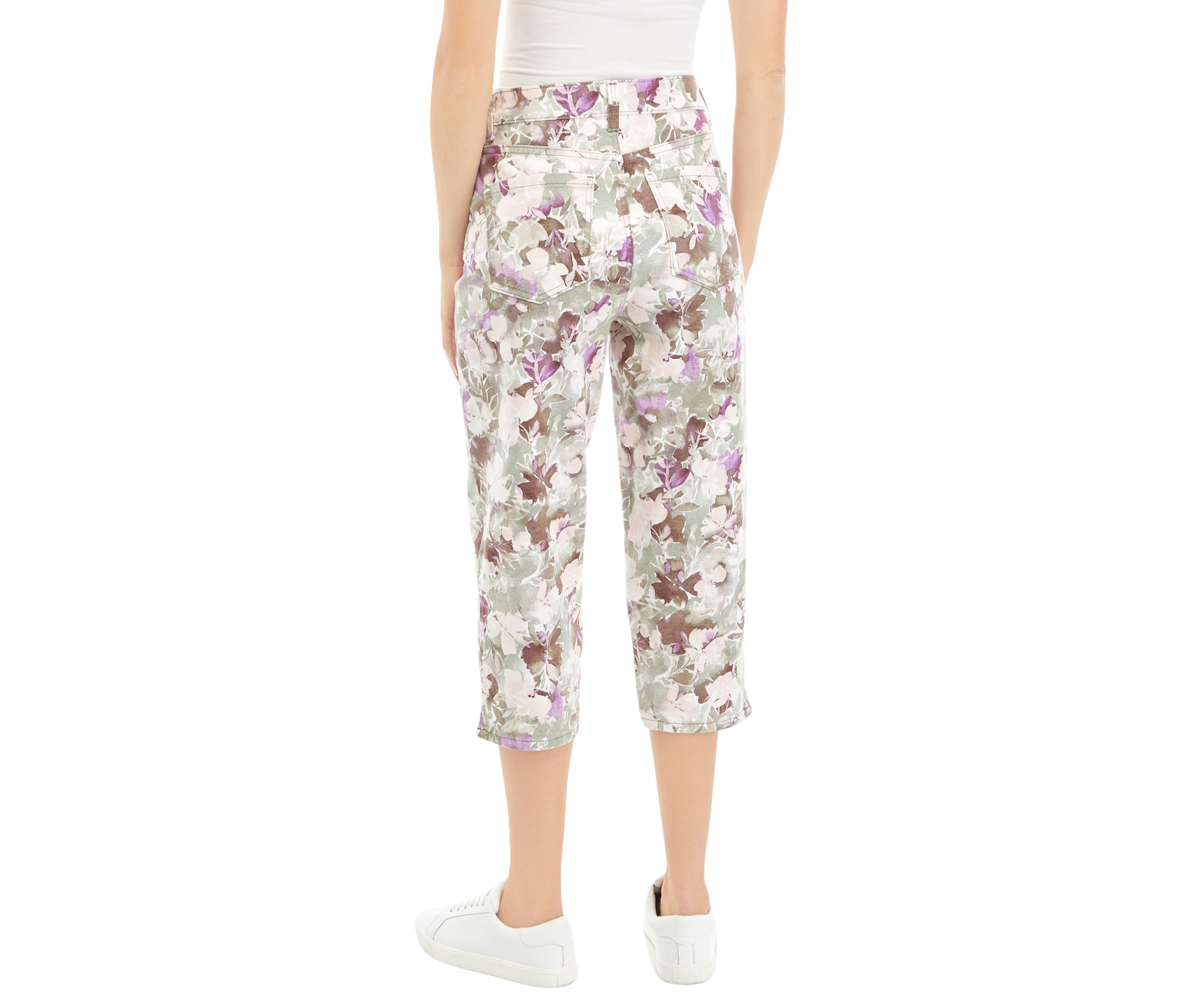 Womens Amanda Capri Jeans
