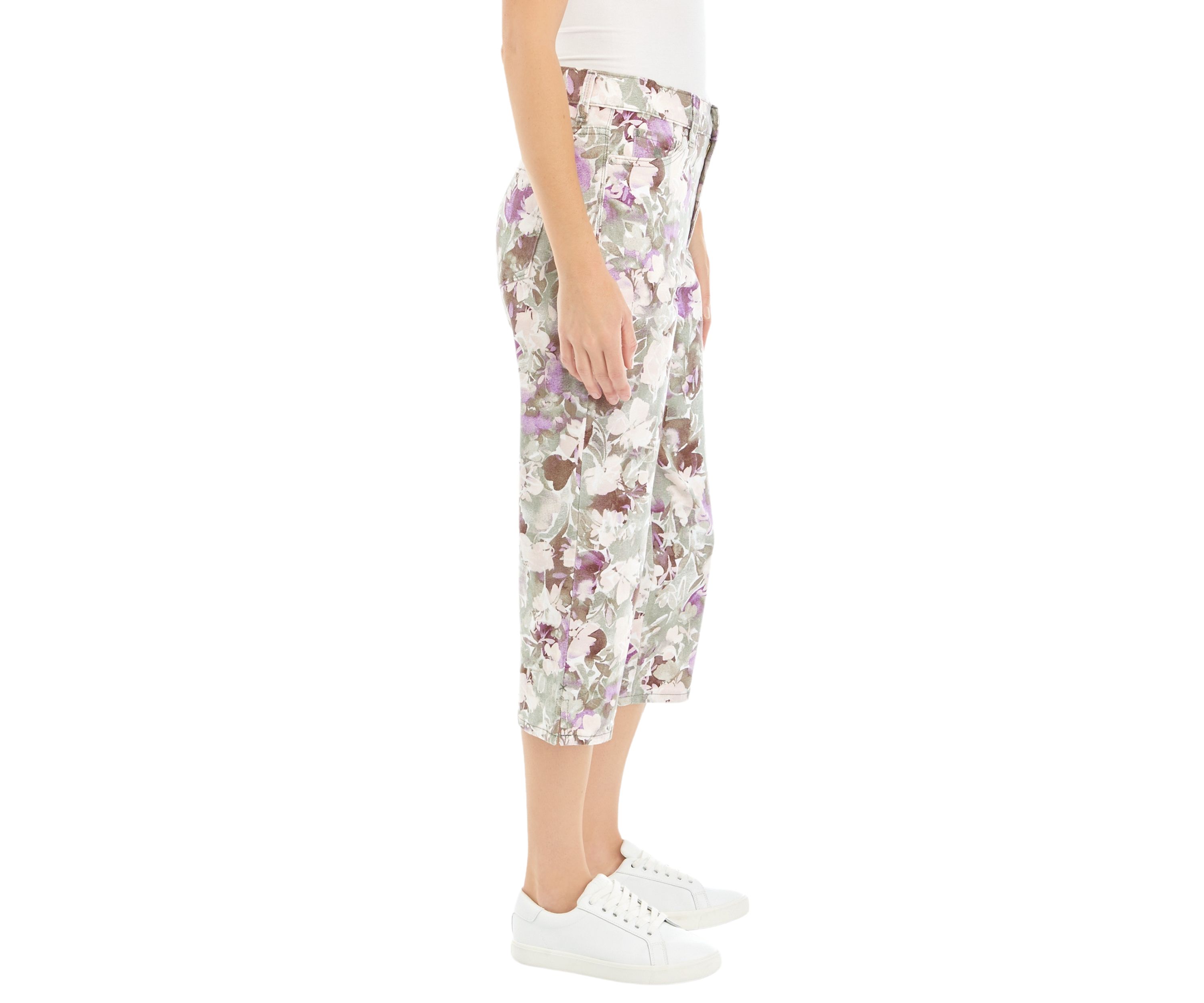 Womens Amanda Capri Jeans