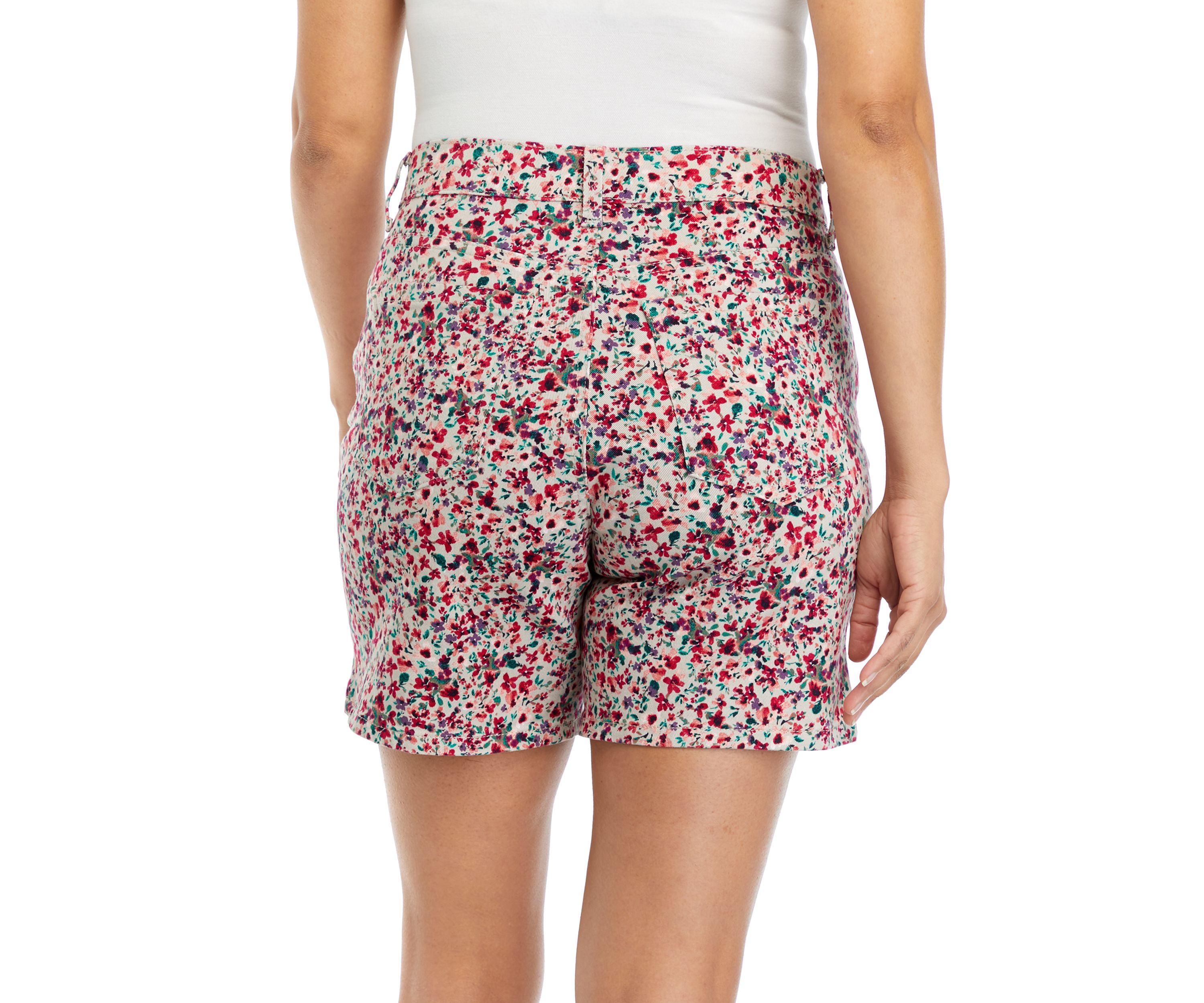 Womens Amanda Shorts with Panel