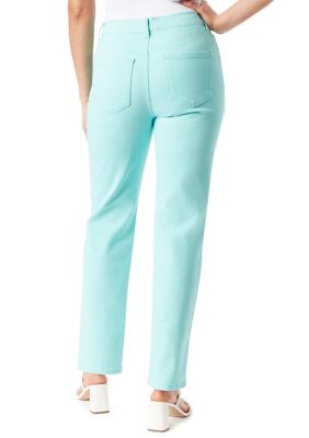 Gloria Vanderbilt Women's Lorelai Skimmer Capri Jeans In Hewlett Grey