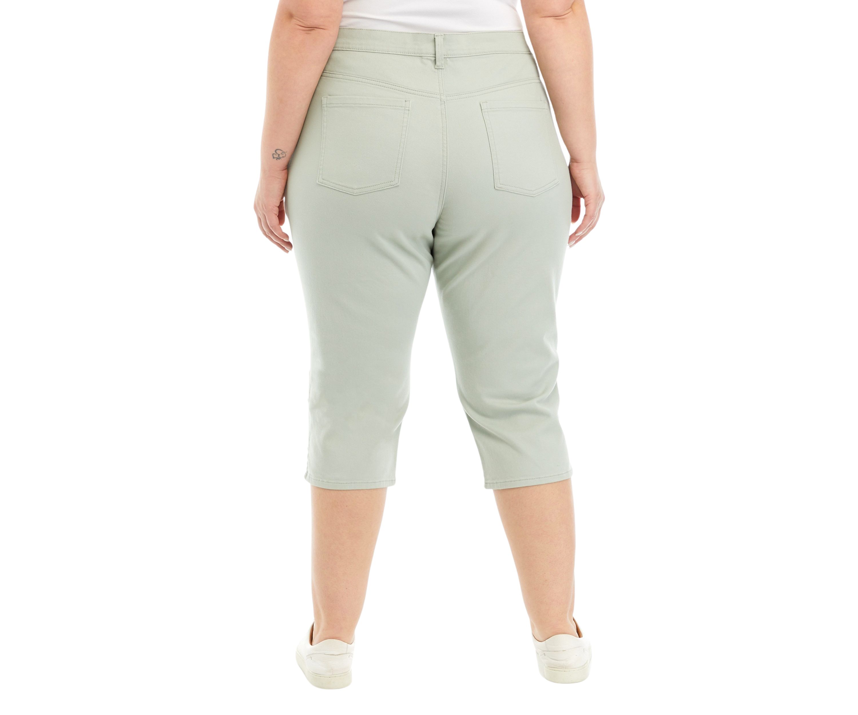 Plus Size Amanda Capri Jeans