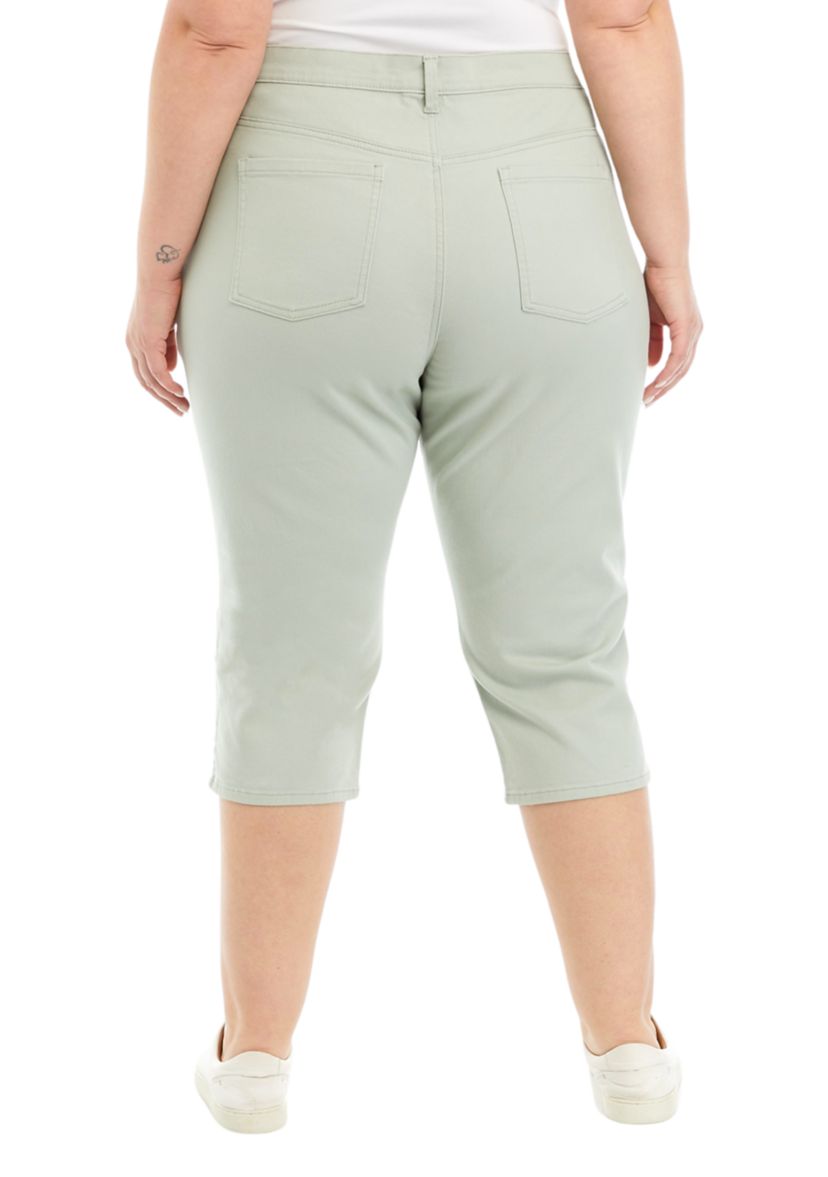 Plus Size Amanda Capri Jeans