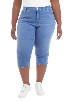 Gloria vanderbilt capri jeans best sale plus size