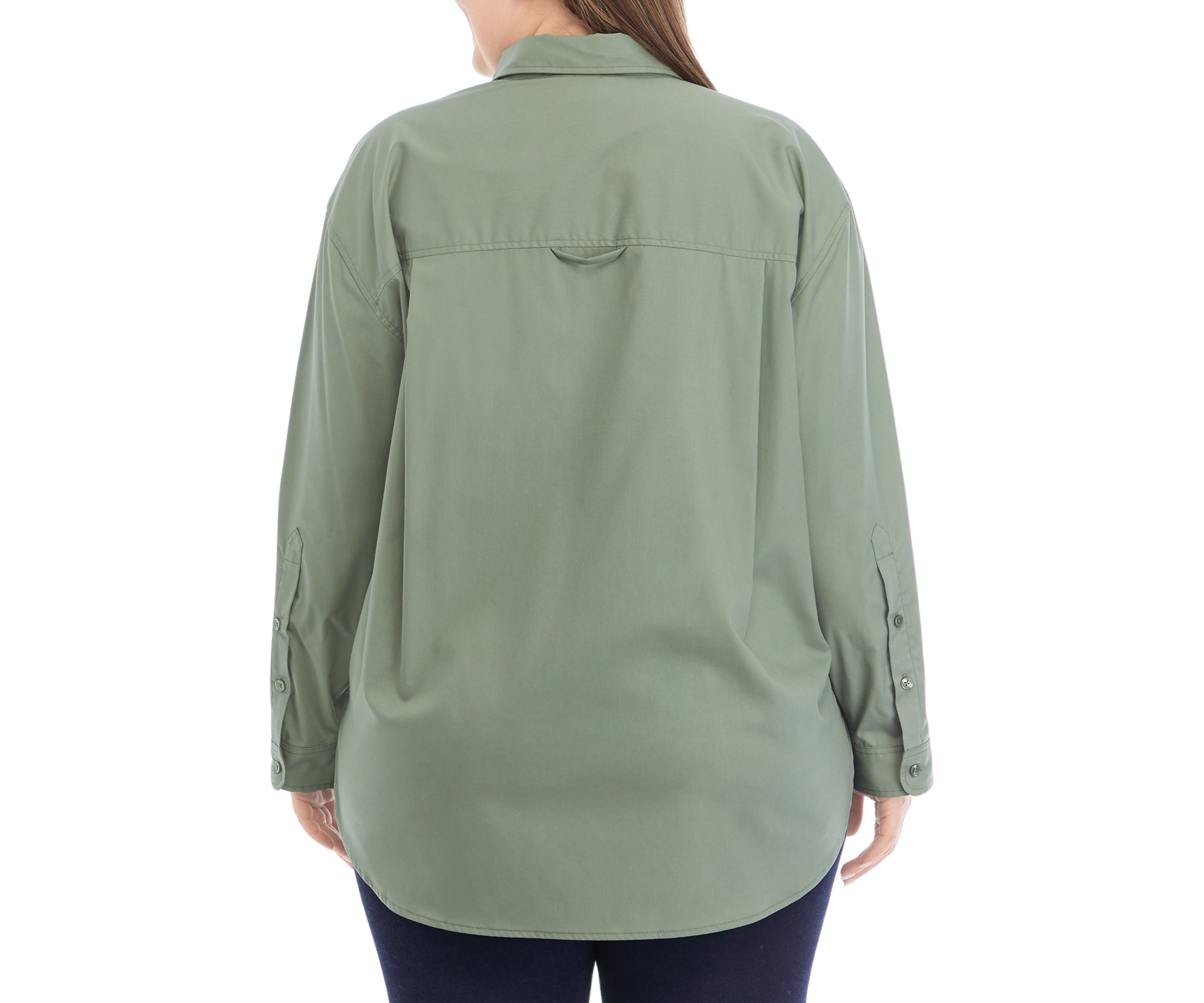 Plus Size Amanda Woven Shirt