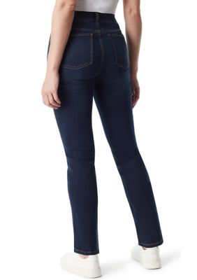 No Boundaries Juniors' Pull-On Jeggings Looks Black Leather Jeans Back  Pockets