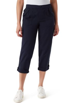 Bandolino Pull On Utility Capri Pants | belk