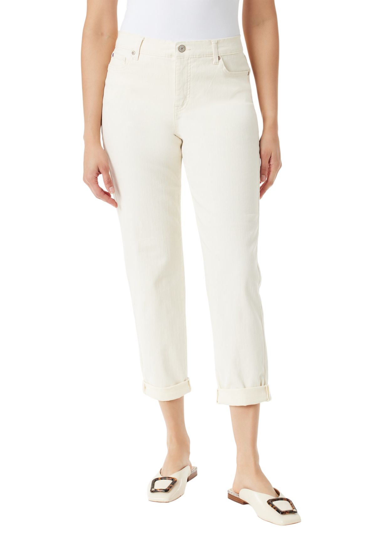 Petite Weekend Slim Boyfriend Jeans