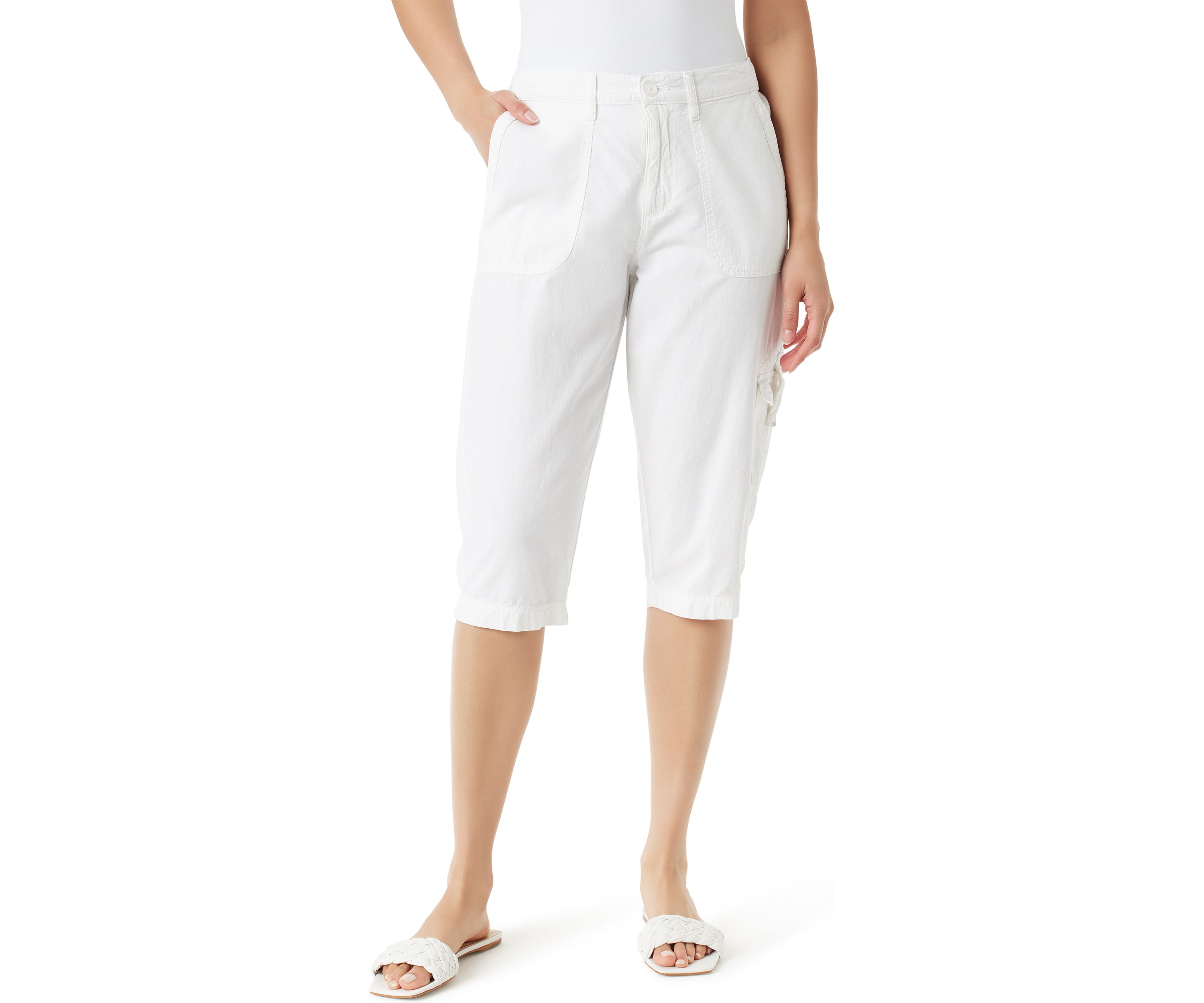 Womens Cargo Skimmer Shorts