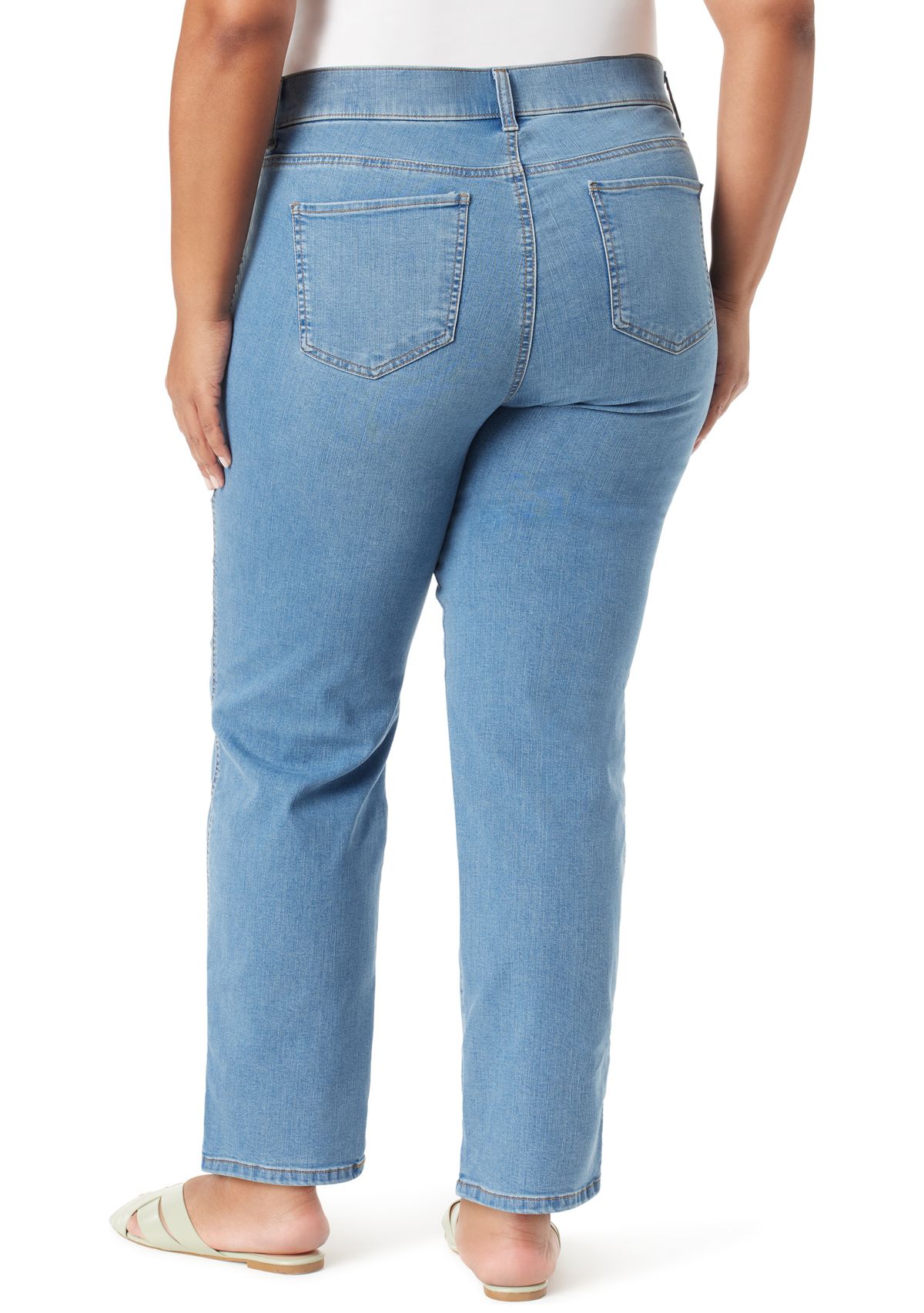 Plus Size Shape Effect Jeans 