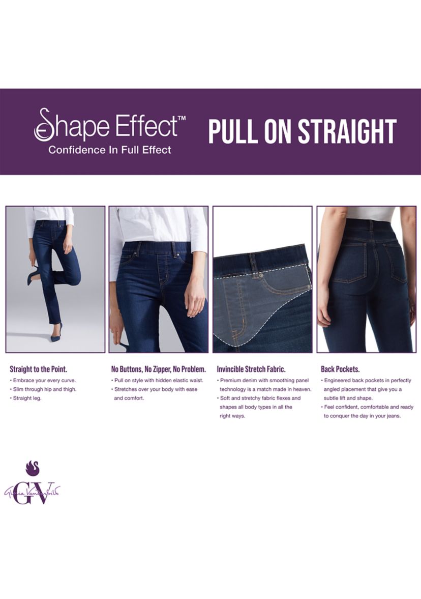 Plus Size Shape Effect Jeans 