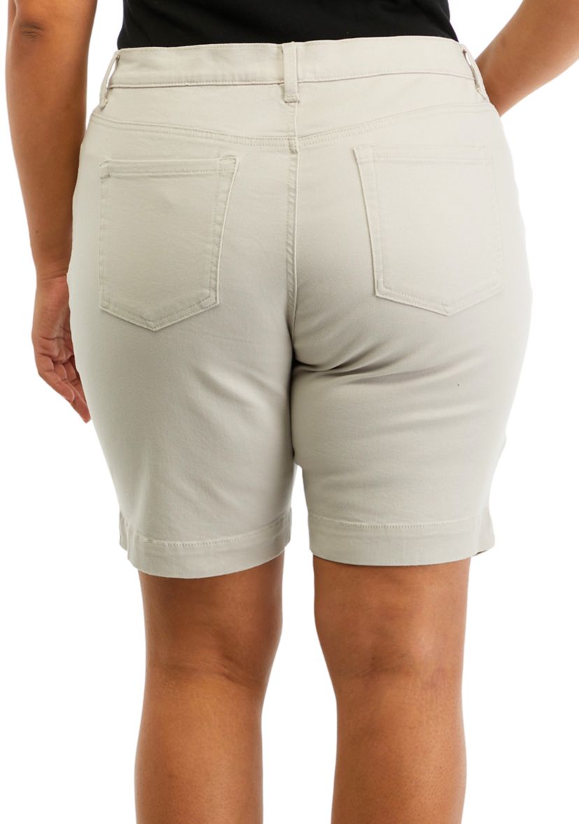 Plus Size Amanda Bermuda Shorts