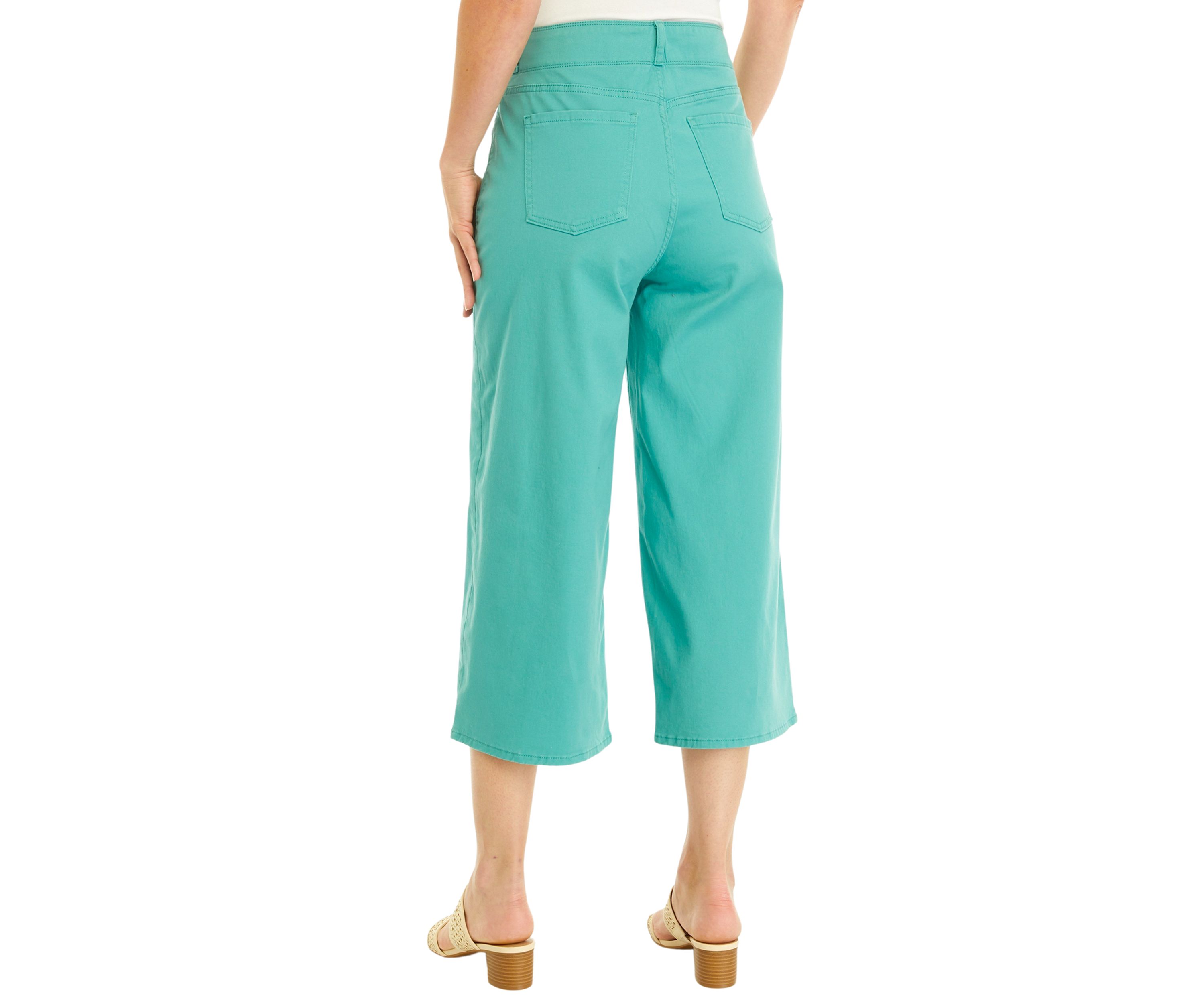 Womens Shape Effect Tummy Sculpt Culotte Pants