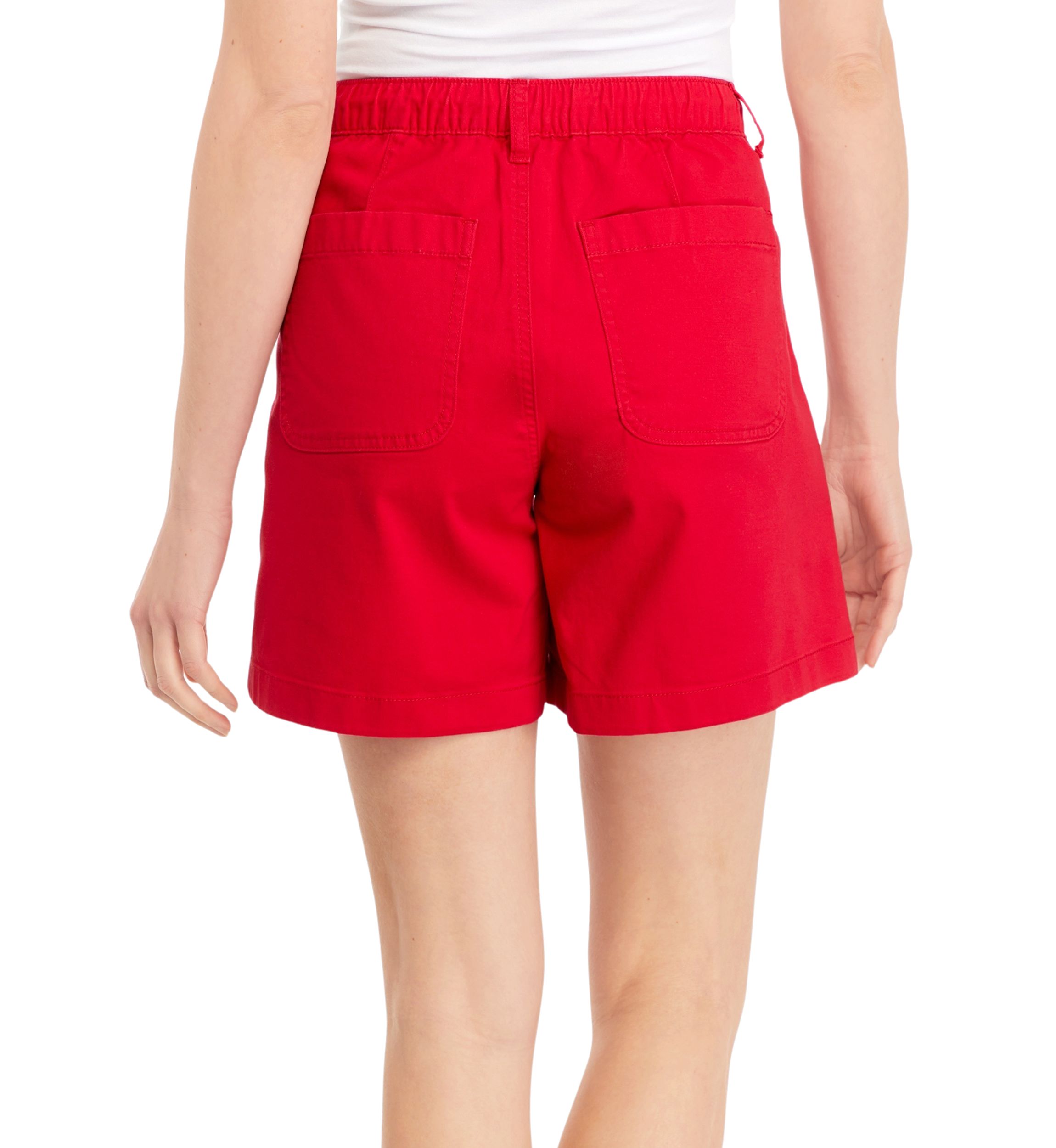 Womens Patch Pocket Shorts