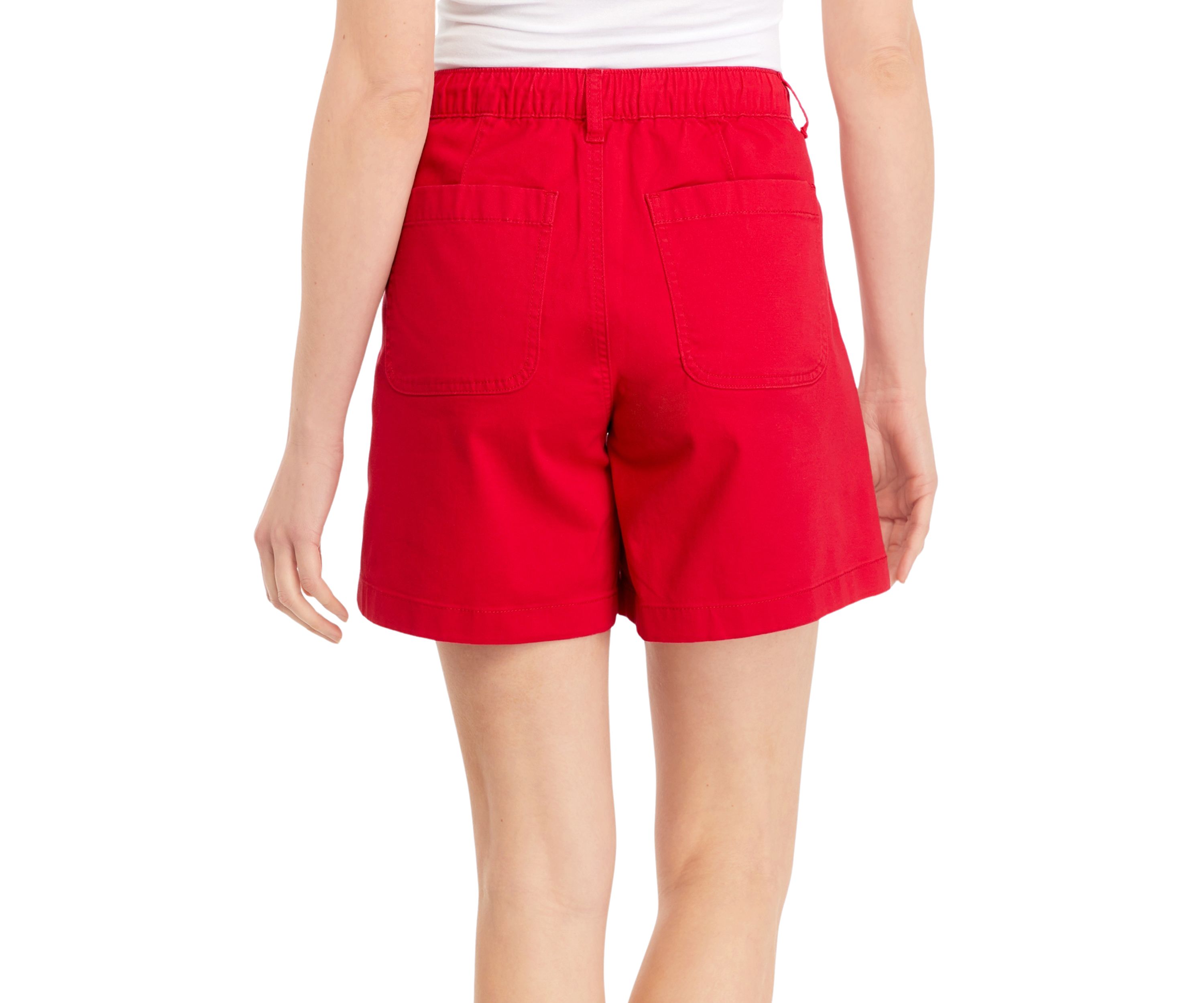 Womens Patch Pocket Shorts