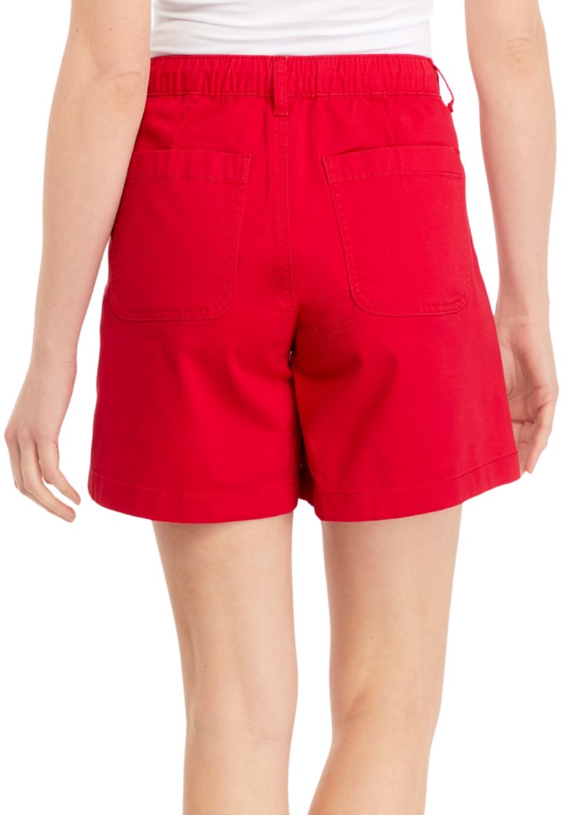 Womens Patch Pocket Shorts