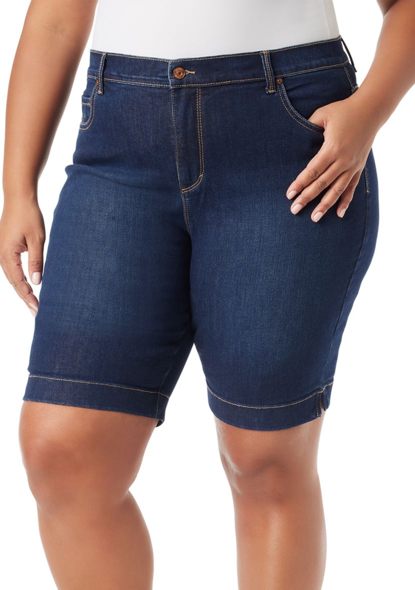 Plus Size Amanda Bermuda Shorts